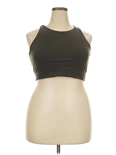 Pre-owned Active By Old Navy Tank Top Brown Halter Neckline Tops