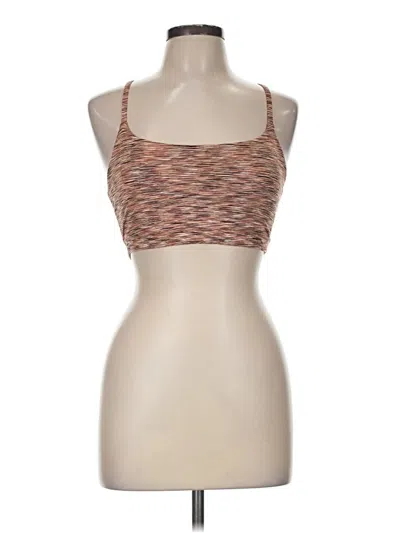Pre-owned Active By Old Navy Tank Top Brown Strapless Neckline Tops