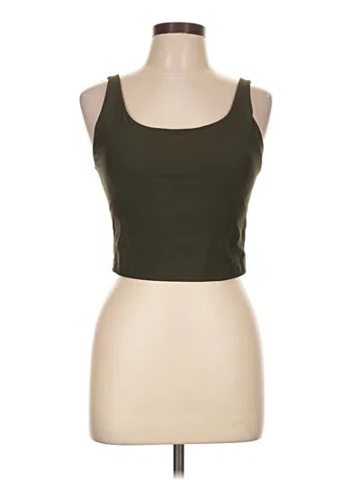 Pre-owned Active By Old Navy Tank Top Brown Strapless Neckline Tops