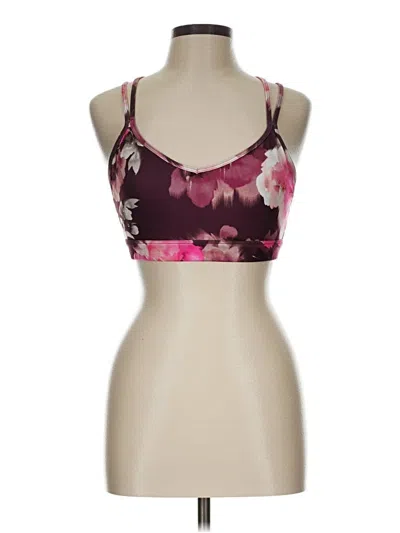 Pre-owned Active By Old Navy Tank Top Burgundy Strapless Neckline Tops