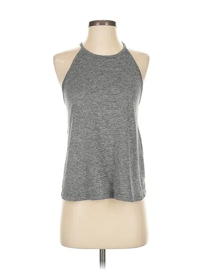 Pre-owned Active By Old Navy Tank Top Gray Halter Neckline Tops