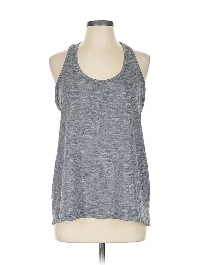 Pre-owned Active By Old Navy Tank Top Gray Halter Neckline Tops