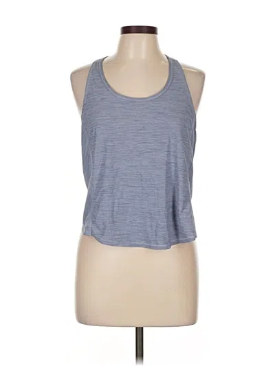 Pre-owned Active By Old Navy Tank Top Gray Halter Neckline Tops