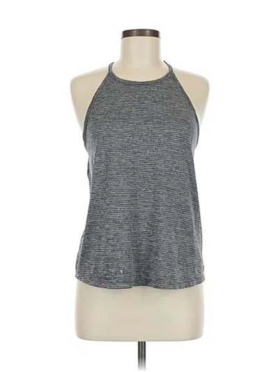 Pre-owned Active By Old Navy Tank Top Gray Halter Neckline Tops
