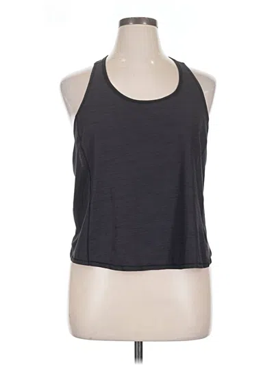 Pre-owned Active By Old Navy Tank Top Gray Halter Neckline Tops