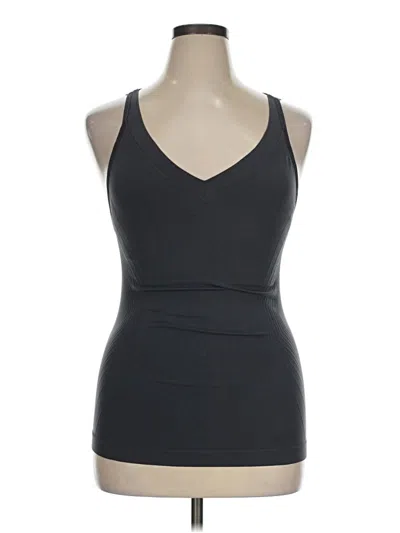 Pre-owned Active By Old Navy Tank Top Gray Halter Neckline Tops