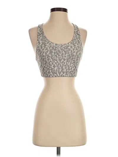 Pre-owned Active By Old Navy Tank Top Gray Halter Neckline Tops