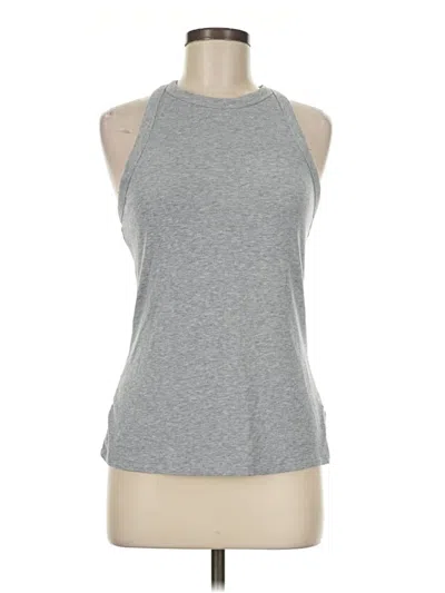 Pre-owned Active By Old Navy Tank Top Gray Halter Neckline Tops