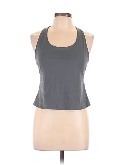 Pre-owned Active By Old Navy Tank Top Gray Halter Neckline Tops