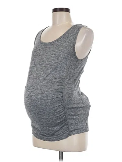 Pre-owned Active By Old Navy Tank Top Gray Strapless Neckline Tops
