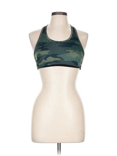 Pre-owned Active By Old Navy Tank Top Green Halter Neckline Tops