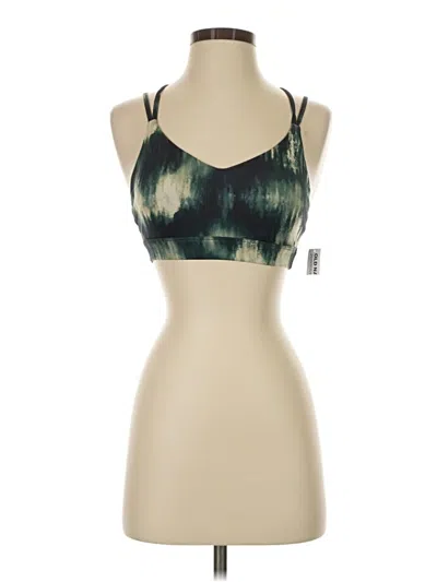 Pre-owned Active By Old Navy Tank Top Green Halter Neckline Tops