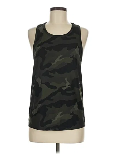 Pre-owned Active By Old Navy Tank Top Green Halter Neckline Tops