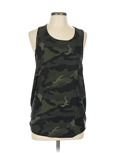 Pre-owned Active By Old Navy Tank Top Green Strapless Neckline Tops