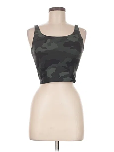 Pre-owned Active By Old Navy Tank Top Green Strapless Neckline Tops