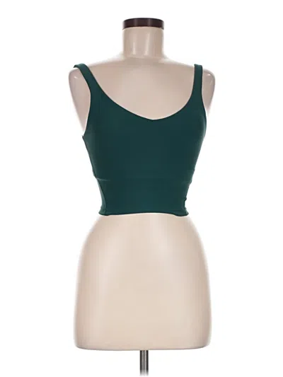 Pre-owned Active By Old Navy Tank Top Green Strapless Neckline Tops