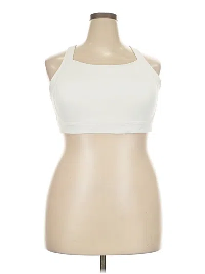 Pre-owned Active By Old Navy Tank Top Ivory Halter Neckline Tops
