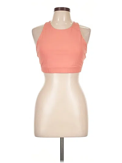 Pre-owned Active By Old Navy Tank Top Orange Halter Neckline Tops