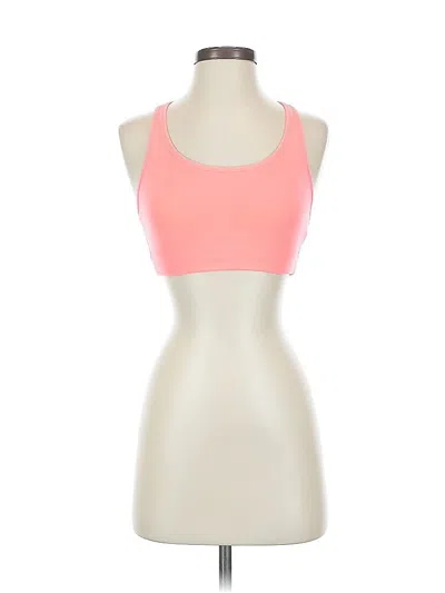 Pre-owned Active By Old Navy Tank Top Pink Halter Neckline Tops