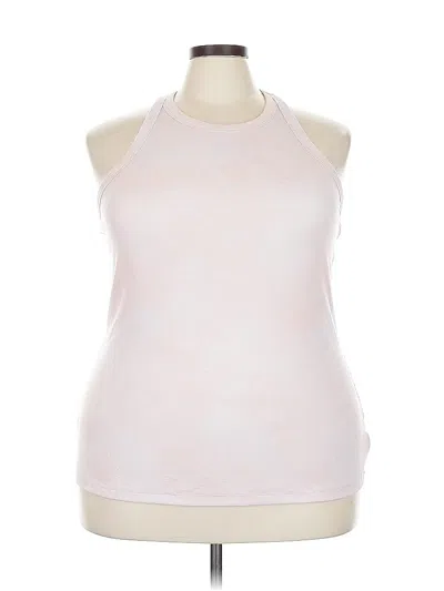 Pre-owned Active By Old Navy Tank Top Pink Halter Neckline Tops
