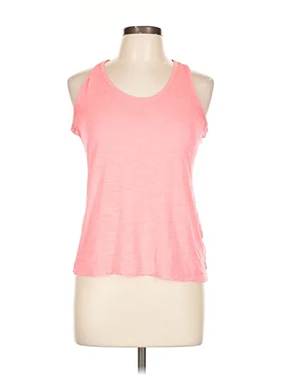Pre-owned Active By Old Navy Tank Top Pink Halter Neckline Tops