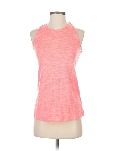 Pre-owned Active By Old Navy Tank Top Pink Halter Neckline Tops