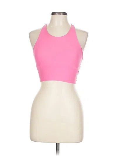 Pre-owned Active By Old Navy Tank Top Pink Halter Neckline Tops