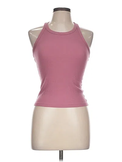 Pre-owned Active By Old Navy Tank Top Pink Halter Neckline Tops