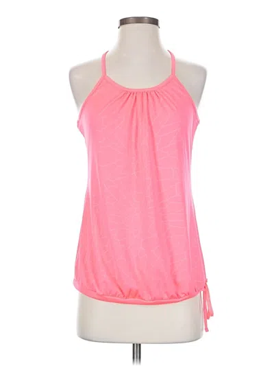 Pre-owned Active By Old Navy Tank Top Pink Halter Neckline Tops