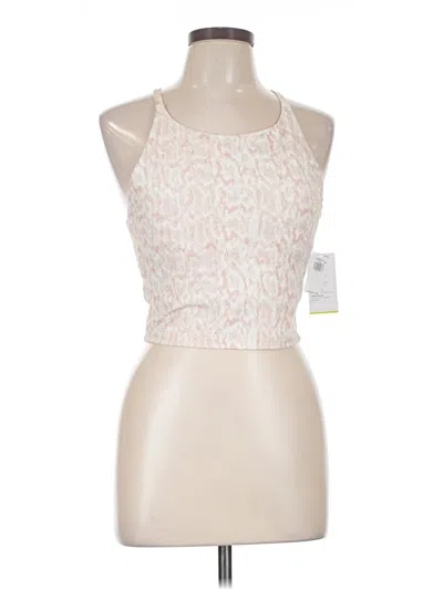 Pre-owned Active By Old Navy Tank Top Pink Halter Neckline Tops