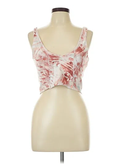 Pre-owned Active By Old Navy Tank Top Pink Strapless Neckline Tops
