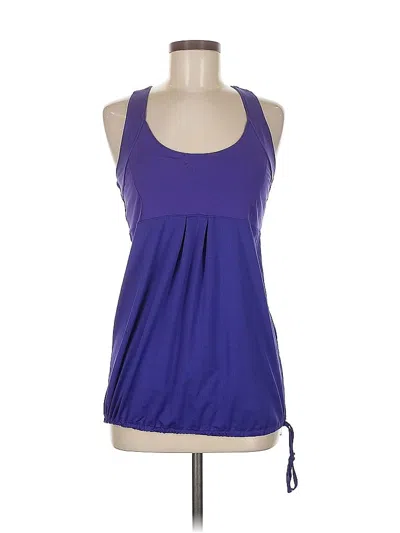 Pre-owned Active By Old Navy Tank Top Purple Halter Neckline Tops