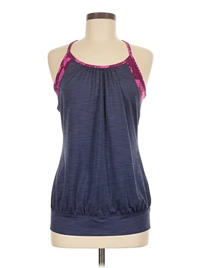 Pre-owned Active By Old Navy Tank Top Purple Halter Neckline Tops