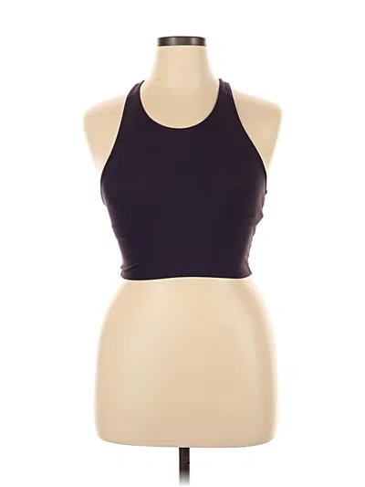 Pre-owned Active By Old Navy Tank Top Purple Halter Neckline Tops