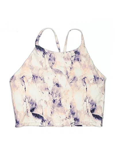 Pre-owned Active By Old Navy Tank Top Purple Halter Neckline Tops