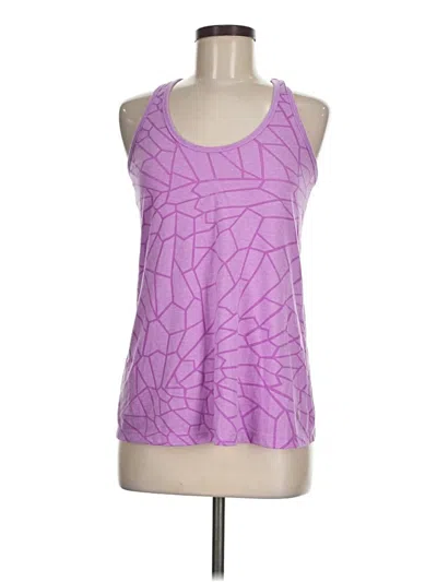 Pre-owned Active By Old Navy Tank Top Purple Halter Neckline Tops