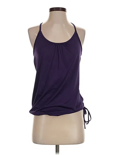 Pre-owned Active By Old Navy Tank Top Purple Halter Neckline Tops