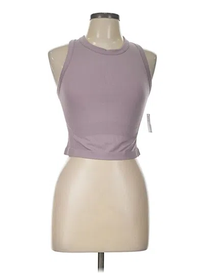 Pre-owned Active By Old Navy Tank Top Purple Halter Neckline Tops