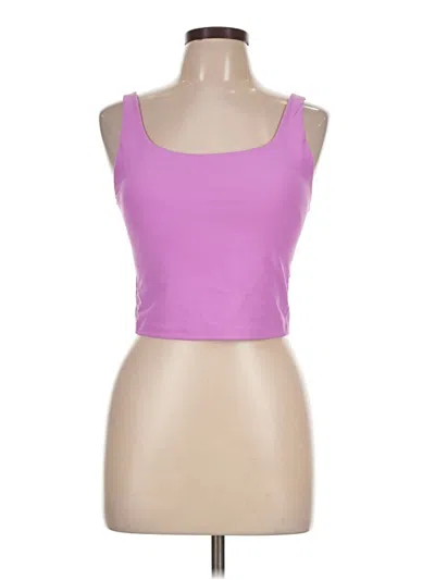 Pre-owned Active By Old Navy Tank Top Purple Strapless Neckline Tops