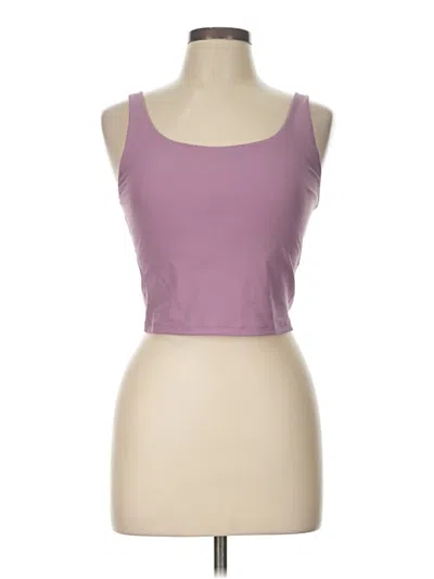 Pre-owned Active By Old Navy Tank Top Purple Strapless Neckline Tops