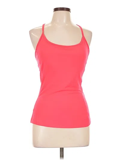 Pre-owned Active By Old Navy Tank Top Red Halter Neckline Tops