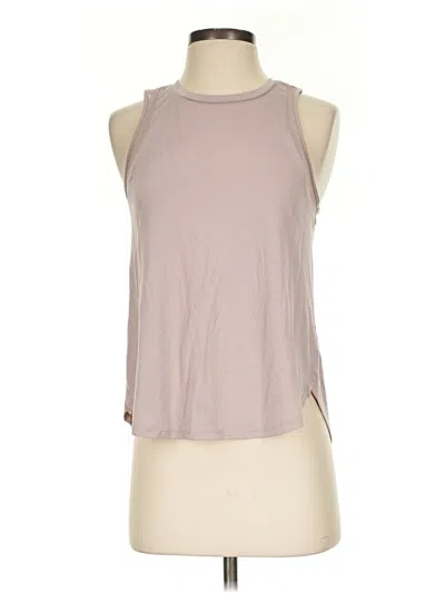 Pre-owned Active By Old Navy Tank Top Tan Halter Neckline Tops