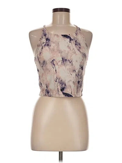 Pre-owned Active By Old Navy Tank Top Tan Halter Neckline Tops