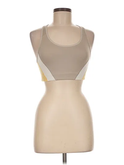 Pre-owned Active By Old Navy Tank Top Tan Halter Neckline Tops