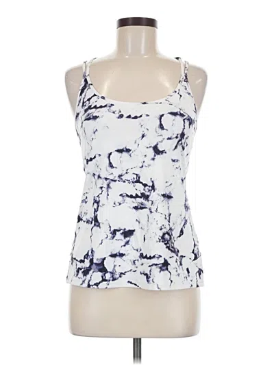 Pre-owned Active By Old Navy Tank Top White Halter Neckline Tops
