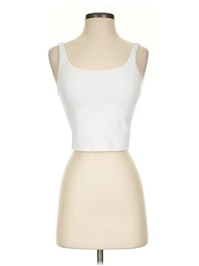 Pre-owned Active By Old Navy Tank Top White Strapless Neckline Tops