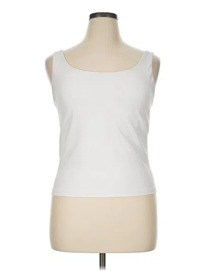 Pre-owned Active By Old Navy Tank Top White Strapless Neckline Tops