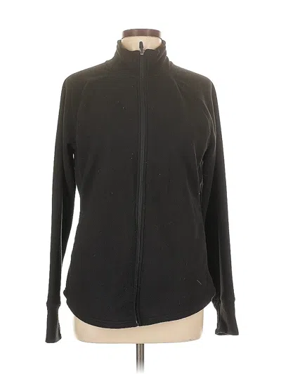 Pre-owned Active By Old Navy Track Jacket In Black