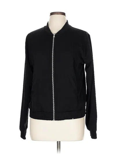 Pre-owned Active By Old Navy Track Jacket In Black