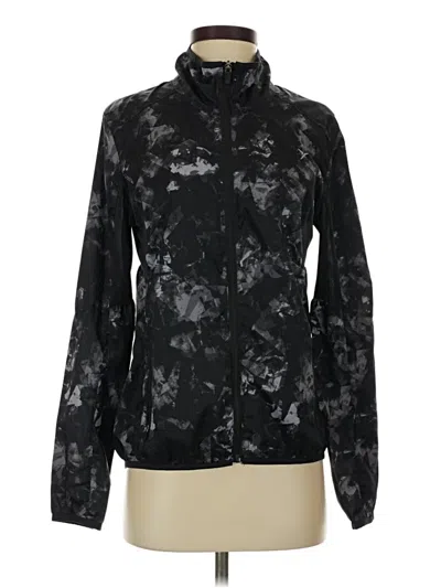 Pre-owned Active By Old Navy Track Jacket In Black